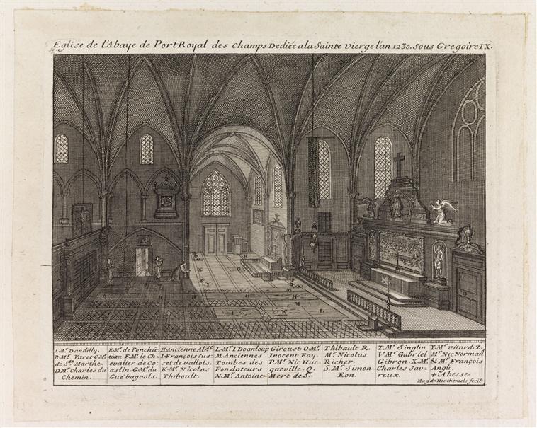 Eglise de l’abbaye de Port-Royal des Champs